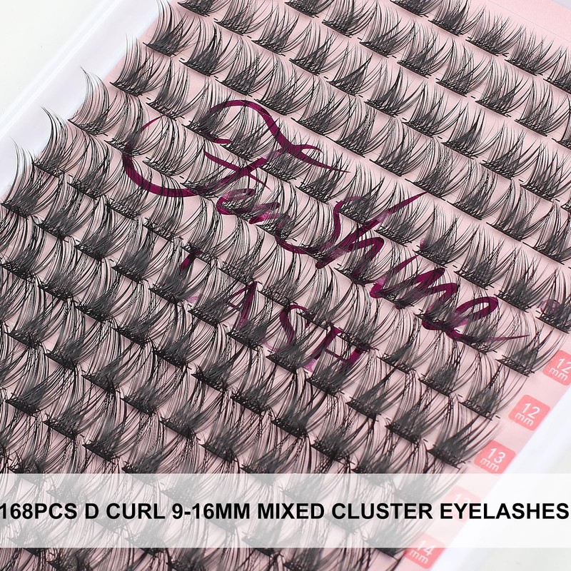 Fenshine Cluster Lashes, Individual Eyelashes