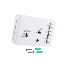 TUCKBOLD RV Analog Control Heating/Cooling Thermostat Kit for for Campers Motorhome/for Duo-Therm Thermostat RV Analog Control / 40-90°F Temp on A/C and Furnace / 1 Set Automotive Parts