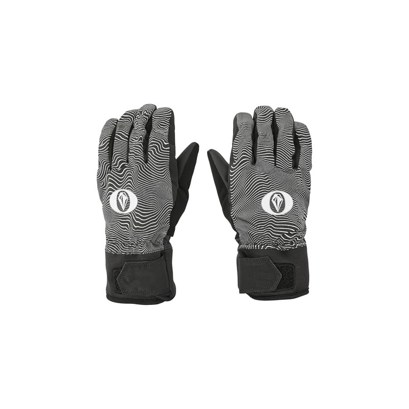 Volcom Men's V.Co Crail Glove Black Print S5 L