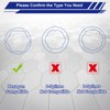 YUEARN Spike Lug Nuts Socket, Durable Socket with 19mm Hex,