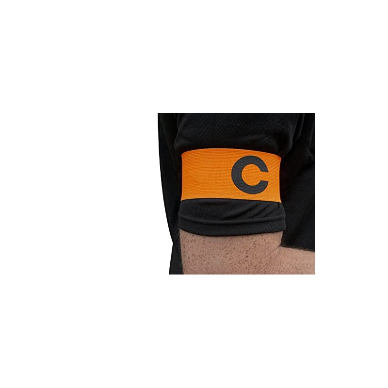 Kwik Goal Captain "C" Arm Band, Orange