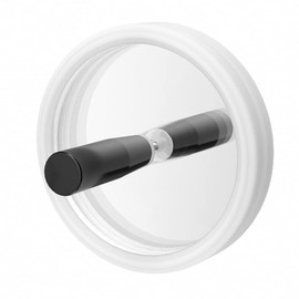 WEWU ROUNDS EP 7 LP 12 Vinyl Record Label Saver Cleaning Protector - Waterproof Cleaner Clamp Care (12" White)