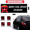 Berry Cool Driver on Board - Fun and Cute Vehicle