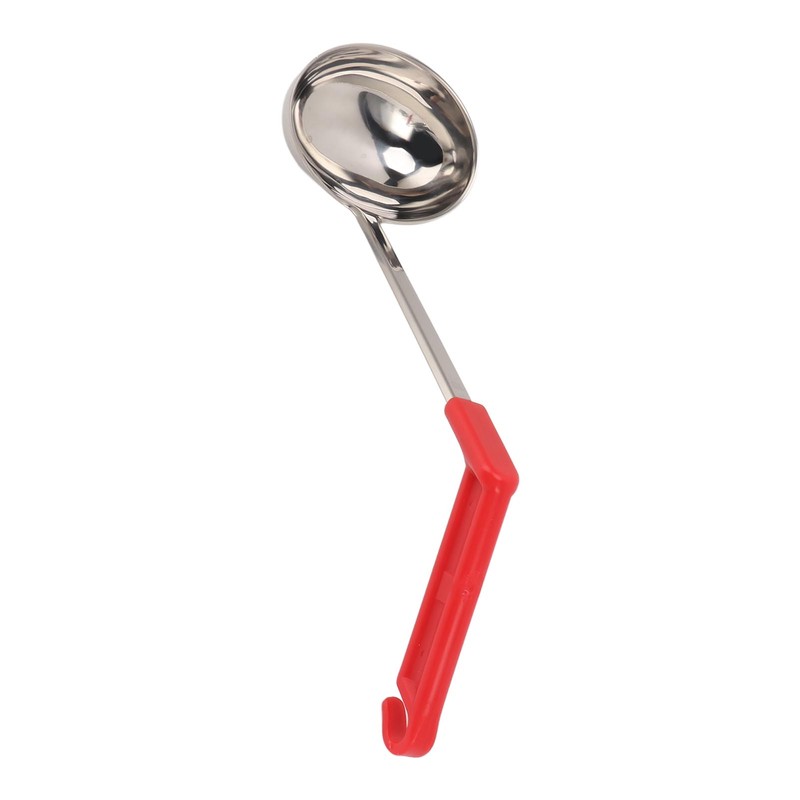 Soup Ladle Stainless Steel Anti Scald Multifunctional Curved Handle Kitchen
