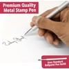 Heri Metal Signature Stamp Pen with Free Engraving - Black