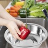 MUCKLILY Stainless Steel Basin 10.6 Inch Multi-Use Mixing Bowl for