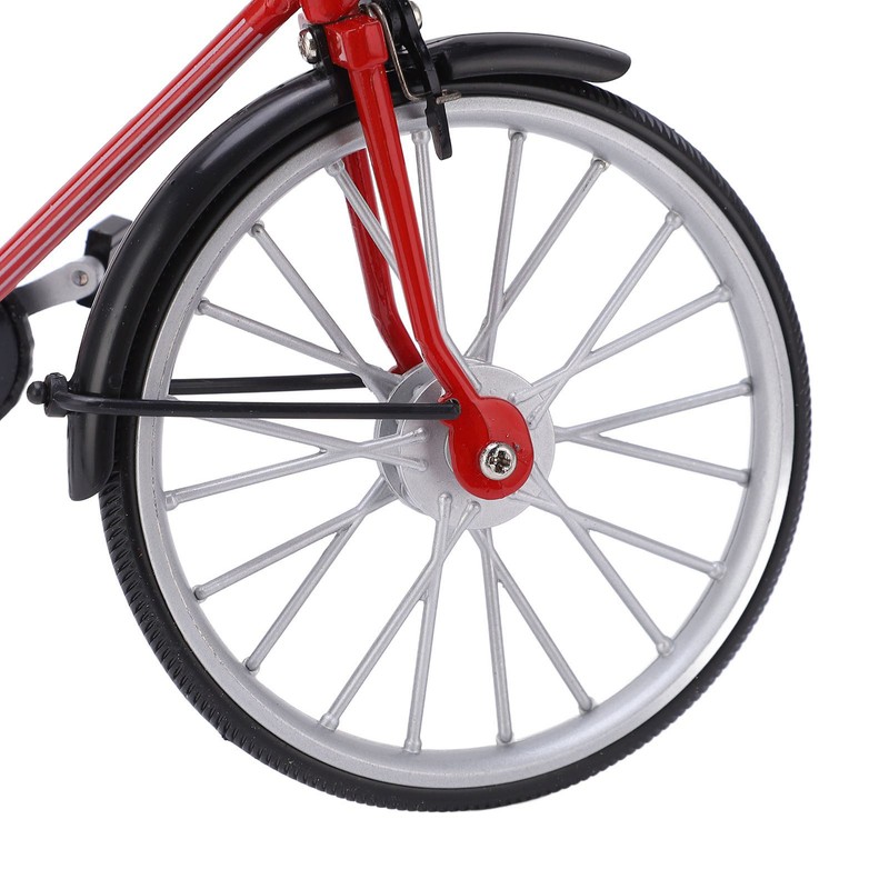 Bicycle Model Tandem Bicycle 1/10 Simulation Bike Detachable for Boys