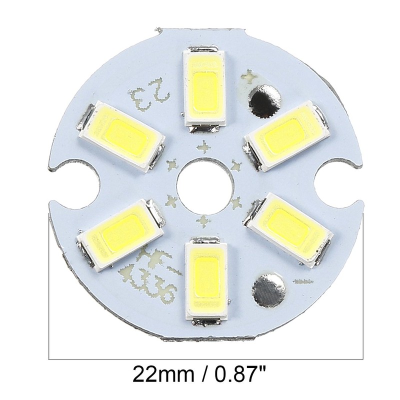 uxcell LED Chip Bulb 300mA 3W 6 LEDs 5730 Surface