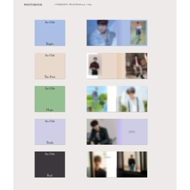 Pledis Entertainment Seventeen - an Ode [ver.5 Real] (Vol.3) CD+2Photobooks+Double Side Extra Photocards Set