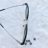 Eyeglass Repair Kits Glasses Grips Hinge Tighteners Silicone Hinge Rings