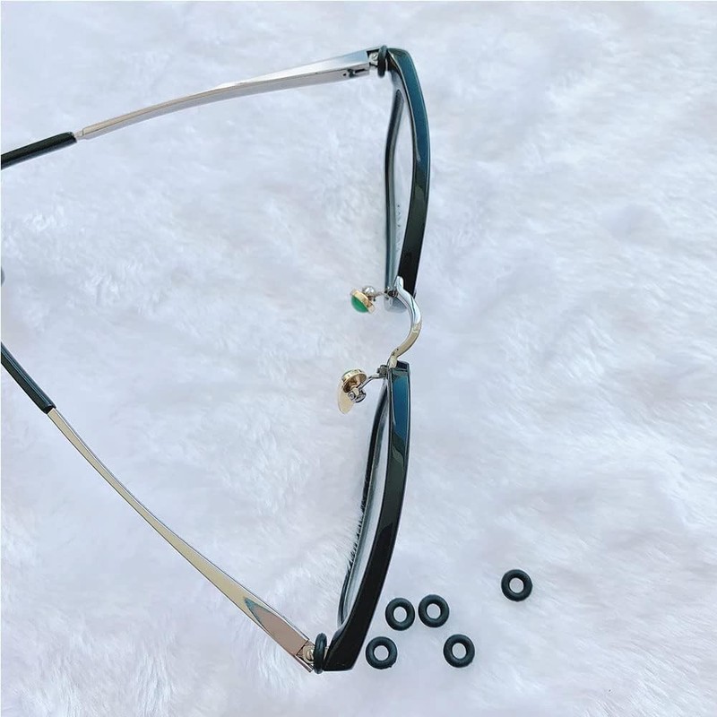 Eyeglass Repair Kits Glasses Grips Hinge Tighteners Silicone Hinge Rings