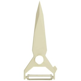 Berner Peeler, Y-Shaped, 5 Functions, NO.9, White, Made in Germany, 5.9 x 2.5 x 0.5 inches (15.1 x 6.3 x 1.3 cm)