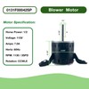 CHIOWO 0131F00042SP 1/2HP Blower Motor 115V 7.0A 1130RPM/4Speeds Compatible Goodman