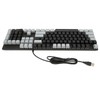 Full Size Mechanical Keyboard 104 Keys USB Wired Gaming Keyboard