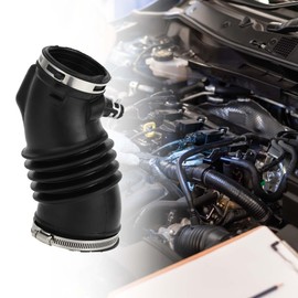 INFINAUTO Luftansaugschlauchrohr mit Schellen, für Honda Odyssey 2011-2017 Schwarz, 1 Stück