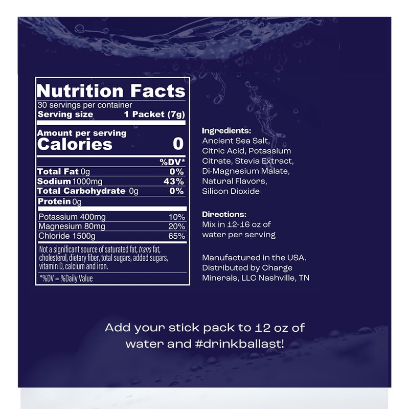 Ballast Zero-Sugar Electrolytes - Citrus Lime - Hydration Powder |