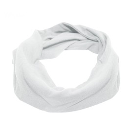 Headbands for Women Non Slip Turban Hair Wrap Elastic Hair Bands Workout Running Headwrap Sweat Yoga Head Bands for Girls (White)