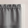 No. 918 Martine Microfiber Semi-Sheer Rod Pocket Kitchen Curtain Valance