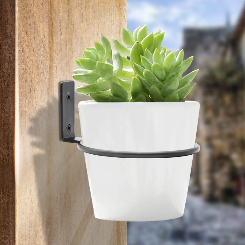 2 Pack 8 inch(203mm) Flower Pot Holder Ring, Flower Pot