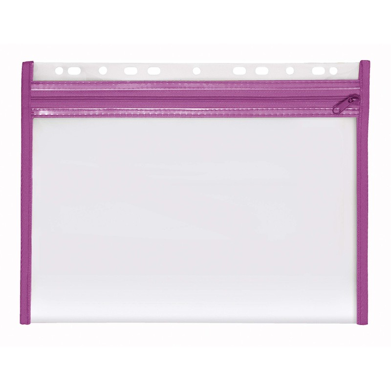 VELOFLEX 4354000 Document Wallet with Zip, Pack of 4, DIN