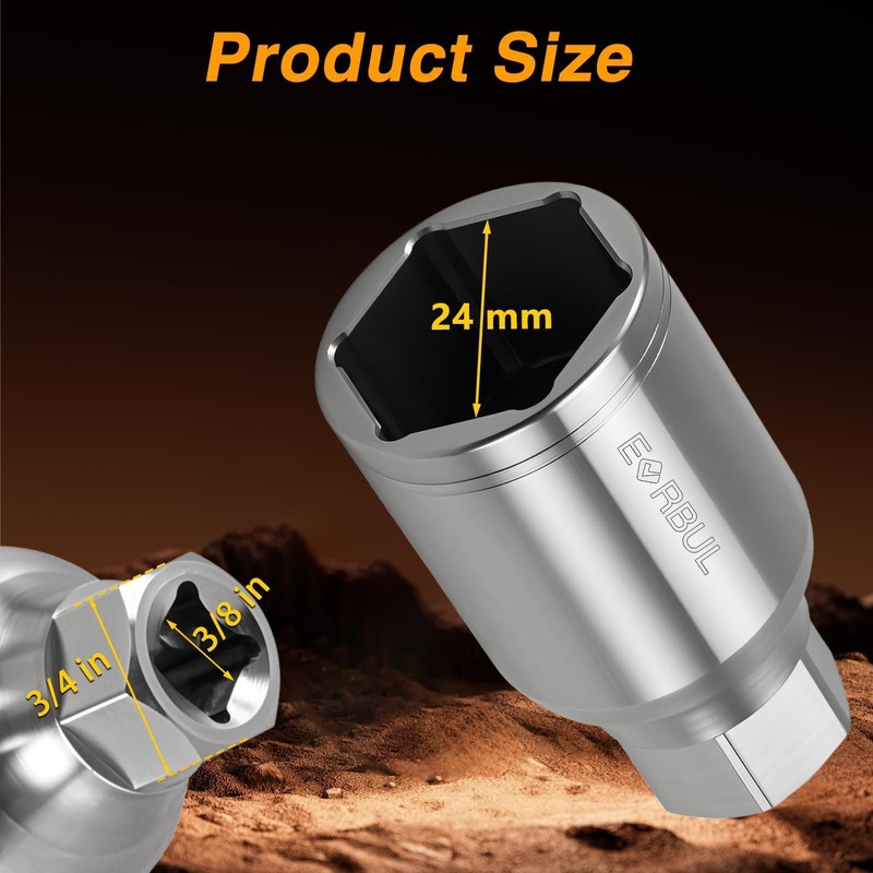 EVRBUL ICP Injection Control Pressure Sensor Install Remove Socket Tool