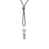 VIE VIE Pencil Pendant, 25-30mm (Clear Quartz)