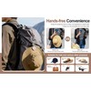 Magnetic Hat Clip for Travel on Bag,Strong Magnetic Silicone Adjustable