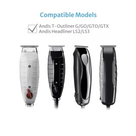 Promate Pro-mate Andis T-Outliner, GTX. Gold Blade 04521, Modified Zero-gapped  W/Screws