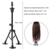 Wig Head Stand Mannequin Tripod Hairdressing False Head Mold Stand