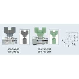 Kakudai Ball Valve 650-700-20
