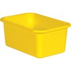 Teacher Created Resources® Yellow Small Plastic Storage Bin