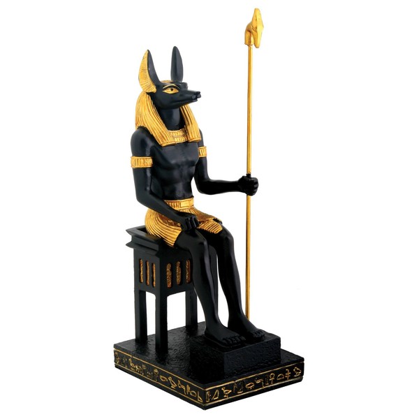 YTC Sitting Anubis Statue - Collectible Figurine Statue Sculpture Figure