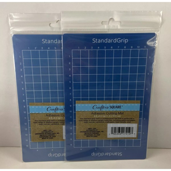 Crafters Square Lot Of 2 Standard Grip Cutting Mats 4.5