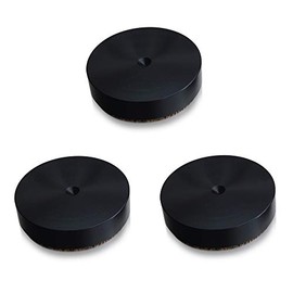 bFly-audio b.DISC Basic Washer with Absorber Set of 3 (M = Maximum Load 12 kg/Piece, Black)