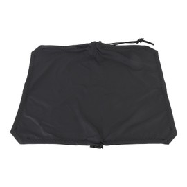 Motorcycle Luggage Cover with Elastic, Black High Strength Rear Rack Cargo Cover for Most Motorcycles, Motorbikes, ATVs, Snowmobiles, and More (L)