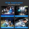 Rechargeable LED Work Light with Stand, 67" Tall Portable Cordless
