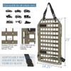 PETAC GEAR Tactical Car Seat Back Organizer | Rigid Molle
