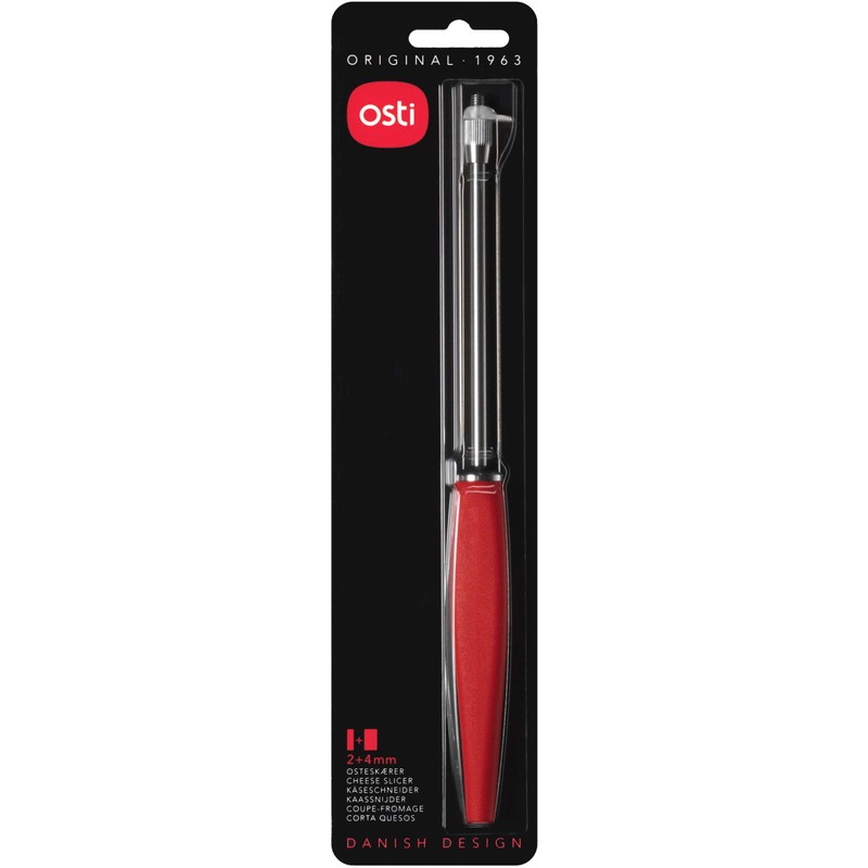 OSTI Original cheese slicer, red