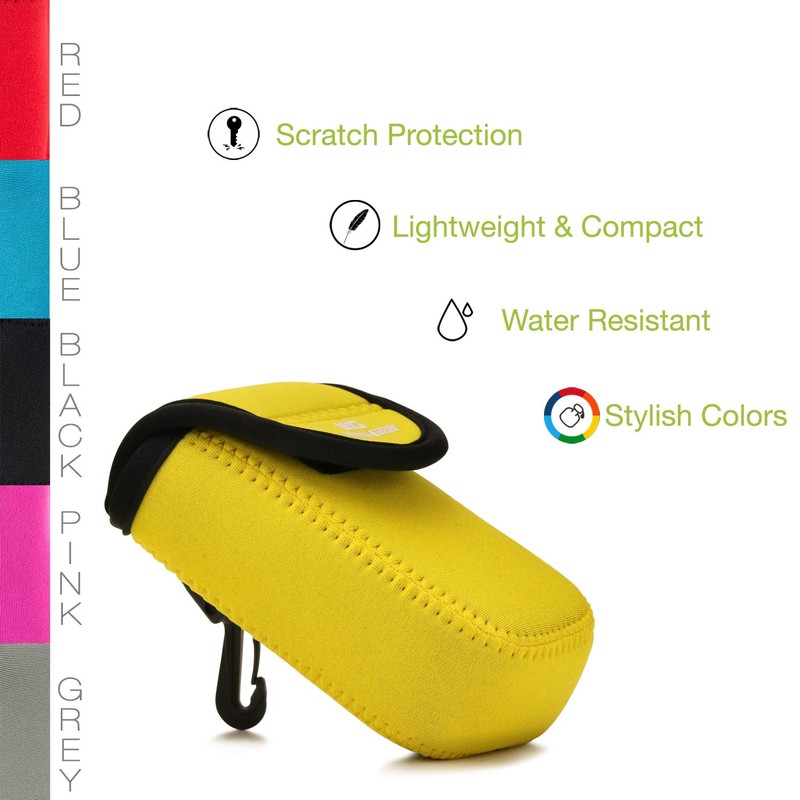 MegaGear ''Ultra Light'' Neoprene Camera Case Bag with Carabiner for
