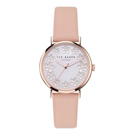 Ted Baker Phylipa Ladies Blossom Pink Leather Strap Watch (Model: BKPPHS4019I)