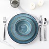 AmorArc Ceramic Dinnerware Sets for 6, 18 Pieces Handpainted Plates