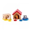 Hape Family Pets Wooden Dollhouse Animal Set