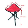 Unbranded 2 Pack Camping Stool Portable Collapsible Lightweight Tripod Seats