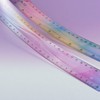 30cm Gradient Colored Bendy Ruler Shatterproof Straight Edge Soft Bendable