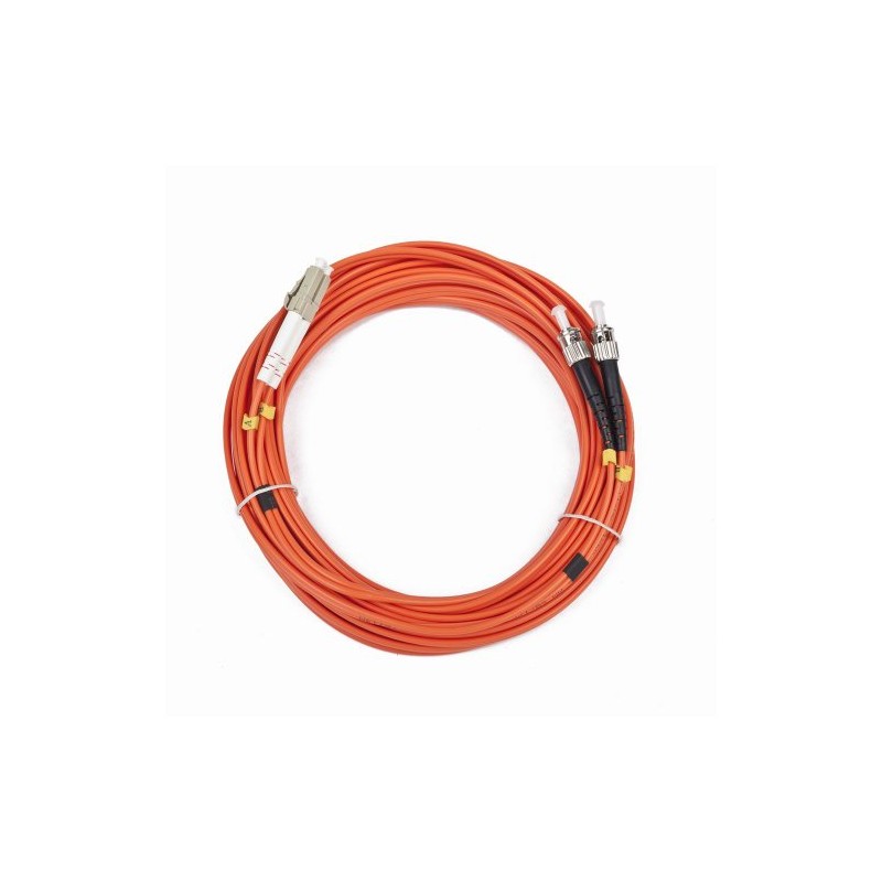 Gembird 1m LC to ST Duplex Multimode Fiber Optic Cable
