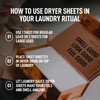 Laundry Sauce - Laundry Dryer Sheets (Egyptian Rose), Luxury Fragrance,