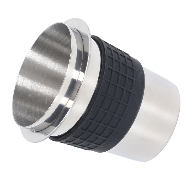 58mm Stainless Steel Coffee Dosing Cup Coffee Machine Handle Receiving