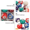 Mikinona 1 Set Mini Billiard Balls Set of Durable Resin