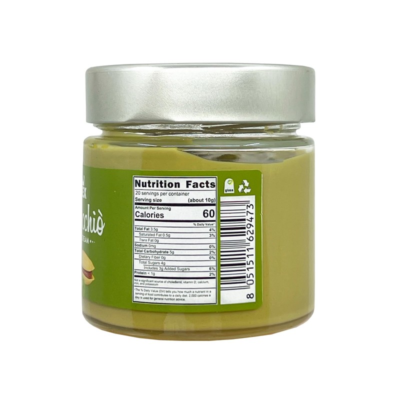 Sanniti Rex Italian Cream of Pistachio Nut Spread, 7.05 Ounce