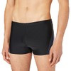 Schiesser Mens Fitted Leg Swim Trunks, black